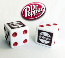 Dr. Pepper Dice Pair Set Collectible Board Game Night Rare Doctor picture