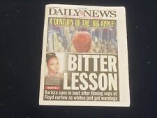 2021 MAY 3 NEW YORK DAILY NEWS NEWSPAPER - A CENTURY OF THE 'BIG APPLE' picture