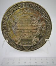 Rare University of Pennsylvania cast Bronze 9