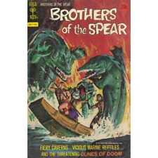 Brothers of the Spear #8 in Fine condition. Gold Key comics [v/ picture