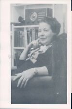 1945 Photo Miss Cornelia Downs University KS Bacteriology Professor picture