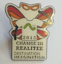 Destination Imagination Pin 💥 2013 CHANGE IN REALITEE REALITY BUTTERFLY 💥OM125 picture