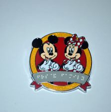 2022 Disney Mickey & Minnie Mouse One Family Language Mystery Pin LR picture