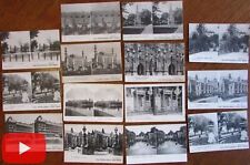 London England stereoview postcards c.1905-20 era lot x 14 scarce Damoy picture