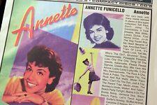 Annette Funicello Personal Property 1994 Catalog CDMO Music w/ Note from Fan picture