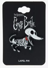 Tim Burton The Corpse Bride Scraps Dog Lapel Pin RARE New picture