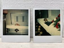 Post Mortem Memorial Funeral Viewing Polaroid Photos Elderly Men picture