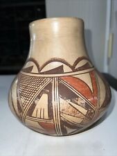 Circa 1960's Real Handmade Hopi Pot Signed Pauline Setalla Native American 7” picture