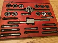 Blue Point by Snap-on Tools Vintage Tap & Die Set In Wood Case(USA) TD-2400 picture