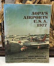 VINTAGE 1977 AOPA AIRPORTS USA DIRECTORY AIRCRAFT OWNERS PILOTS ASSOCIATION picture
