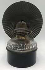 VINTAGE QUEEN ANN NO 2 OIL LAMP BURNER WITH REFLECTOR picture