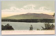 Jaffrey New Hampshire, Thorndyke Pond & Monadnock Mountain, Vintage Postcard picture