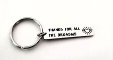 Thanks for the O stainless steel keychain  picture
