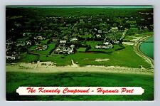 Cape Cod MA-Massachusetts, Hyannis Port, Kennedy Compound Vintage Postcard picture