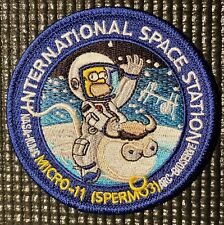 NASA MICRO-11 SPERM-03 SPACEX CRS-14 RESUPPLY MISSION PATCH - 3.5” - REISSUE picture
