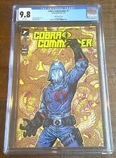 COBRA COMMANDER #1 CGC 9.8 MARIA WOLF EXCL TRADE VARIANT G.I. JOE TRANSFORMERS picture