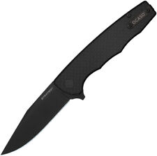 Ocaso Strategy Linerlock Black G10 & Carbon Fiber Folding D2 Pocket Knife 29BCB picture