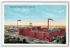 c1920 Independent Pneumatic Tool Co. Exterior Building Aurora Illinois Postcard picture