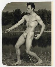 Wayne Hubble 1950 WPG Perfect Physique 5x4 Original Don Whitman Gay Photo 8520 picture