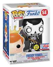 Funko Pop Fundays 2021 Box of Fun Freddy as Skull Trooper Fortnite GITD LE 1000  picture