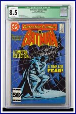 Detective Comics #560 CGC Graded 8.5 DC March 1986 Signed White Pages Comic Book picture