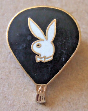 RARE  HOT AIR BALLOON PIN   PLAYBOY BUNNY   METAL AND ENAMEL  HTF picture