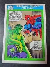 1990 Impel Marvel Comics #152 Spider-Man: The Hulk *BUY 2 GET 1 FREE* picture