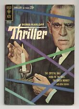 Boris Karloff Thriller #1 VG+ 4.5 1962 picture