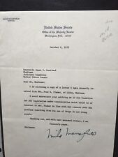 SIGNED TYPED letter from Sen. Mike Mansfield(MT) to Sen. James Eastland(MS) picture