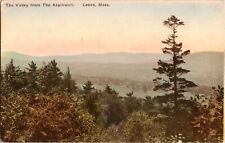 Valley Aspinwall Lenox Mass. Antique Divided Back Postcard Hand-Colored Bird’s picture