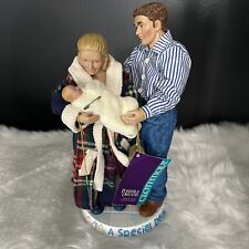 Vintage Clothtique Special Delivery 711140 Man And Woman With New Baby 2000 New picture