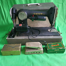 Vintage Antique? Singer Sewing Machine with Case and Accessories - Model 66-16? picture