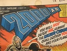 Vintage 2000AD Progs (issues 1-99) 1977-1978 [UK Comic] Judge Dredd picture