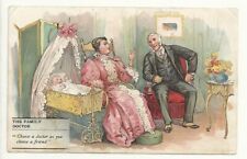 Trade Card Mellin's Food Company Antique The Family Doctor Choose Friend  picture