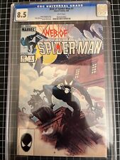 Web of Spider-Man #1 (Marvel Comics April 1985) White pages CGC 8.5 #0630303002 picture