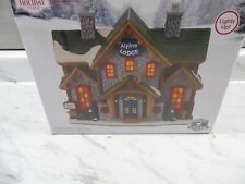 🎄Holiday Time Village Collectibles Alpine Lodge Christmas Village 2023 🎄 picture