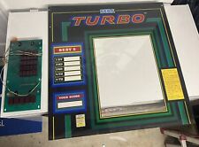 Sega Turbo Monitor Bezel With High Score Pcb picture