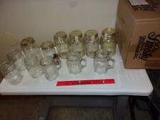 Early Ole Smoky liquor bottles empty Mason Star Jars Pourer Magnet Shipping Box picture
