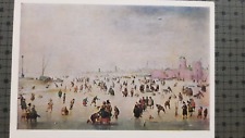 Soviet Postcard 1974 Hendrik Avercamp Skating Holland Art picture