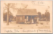 c1900 Home and Family Photo Wood Home Private Mailing Card Vintage Postcard picture