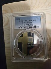 Holy Bible Nano Chip Silver Coin picture
