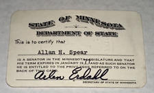 Arlen Erdahl Minnesota US Representative Congress Signed Auto Privilege Arrest picture