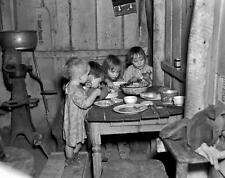 1936 CHRISTMAS DINNER POTATOES & CABBAGE Depression Era PHOTO  (222-V) picture