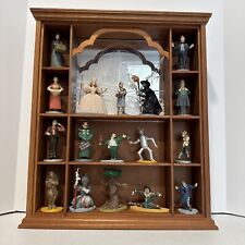 Wizard Of Oz Franklin Mint 18 Pc Set With Cabinet Display Case  Lot (READ) picture