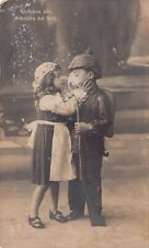 Military Soldiers Mail Germany Feldpost Romance Dora Wagler Vtg Postcard C46 picture