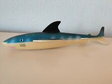 10” Vintage Plastic Toy Shark Neptun Toys 1997 used condition water toy picture