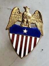 WWII USMC Marine 1 Star General Aide De Camp Officer Insignia Badge L@@K picture