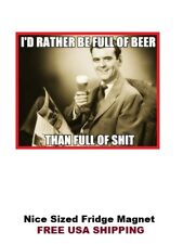 120 - Funny Beer Alcohol Drinking Fridge Refrigerator Magnet picture