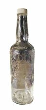 Smirnoff Vintage Clear Bottle - 1818 Tall Crown Embossed - W/cap picture