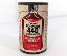 Vicks Formula 44D Cough Syrup Trial Medicine - Vintage SEALED Sample Size picture